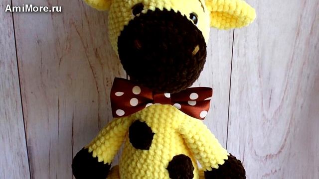Амигуруми: схема Жирафик Гоша. Игрушки вязаные крючком - Free Crochet Patterns.