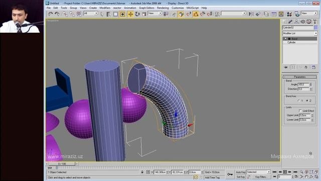 3DS MAX DARSLIKLARI UZBEK TILIDA 003 DARS