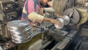 This Grandpa is Expert in Making Sprocket Gear From old Ships High Strength Sheets