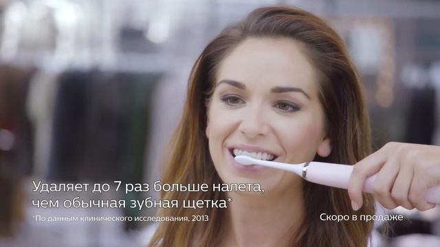 Звуковые зубные щетки Philips Sonicare Diamond Clean с ирригационным эффектом смотреть онлайн