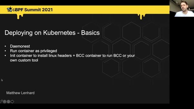 Getting started deploying and running BCC in your Kubernetes Cluster – Matthew Lenhard, ContainIQ смотреть онлайн