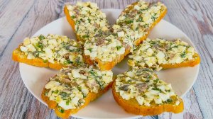 Простой рецепт бутербродов с селедкой и яйцами. Когда нужно быстро приготовить вкусную закуску