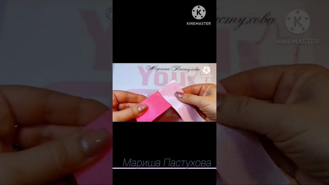 Классические бантики с #миккимаус #diy #handmade #bow #канзаши #бантикившколу