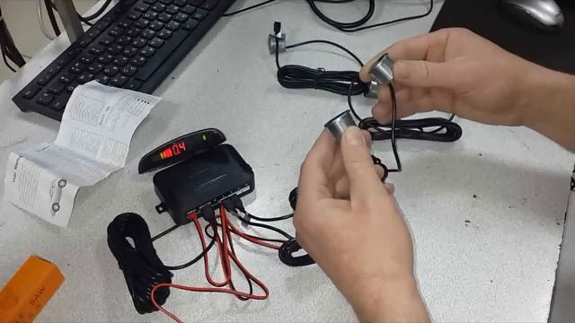 Посылка из Китая. Датчики парковки (Распаковка и тест) смотреть онлайн