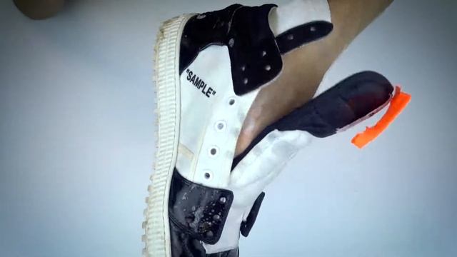 Чистим OFF-WHITE 'off-court 3.0' NanoClean | Универсальный очиститель