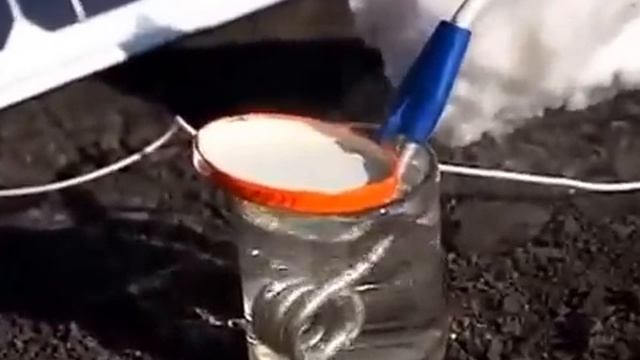 Как вскипятить воду солнечными панелями смотреть онлайн