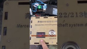 Mercedes Benz W213 Chassis car key remote function Keyless Go steuergerat test bench