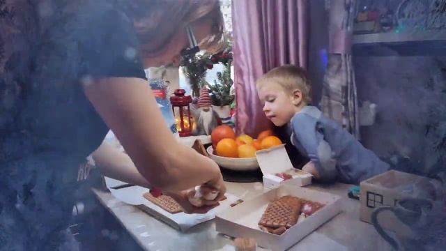 Как быстро и просто собрать пряничный домик! теперь у вас точно все получится!) смотреть онлайн