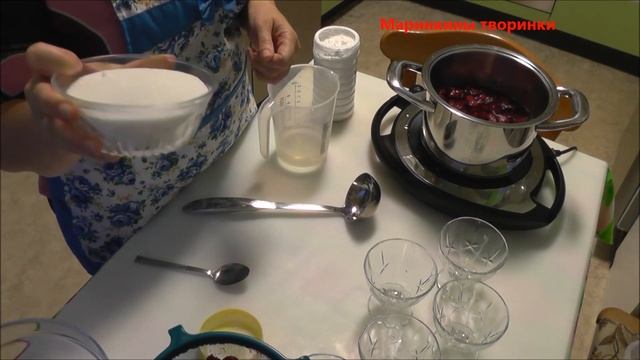 Кисель с вишней. Маринкины творинки смотреть онлайн