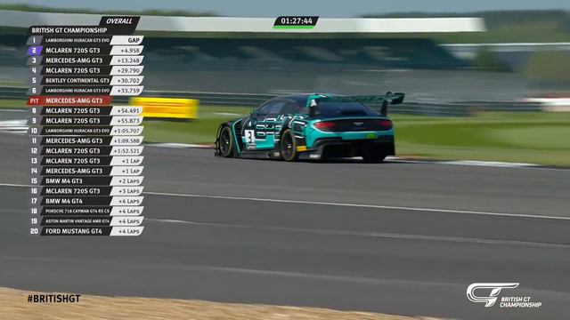 LIVE | Race | Silverstone 500 | Intelligent Money British GT Championship