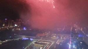 Edinburgh's Hogmanay 2020 (From the Scott Monument).