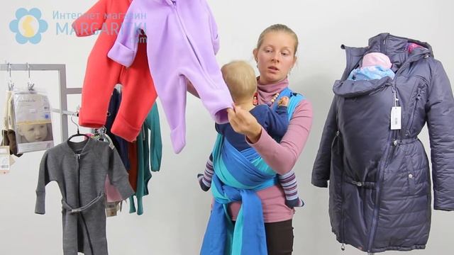 Как правильно одевать ребенка под слингокуртку зимой? Делимся опытом для слингомам
