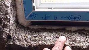 установка пластиковых окон в Арболитовом доме.