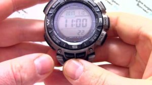 Часы Casio Pro Trek PRG-240T-7E [PRG-240T-7ER] - видео обзор от PresidentWatches.Ru
