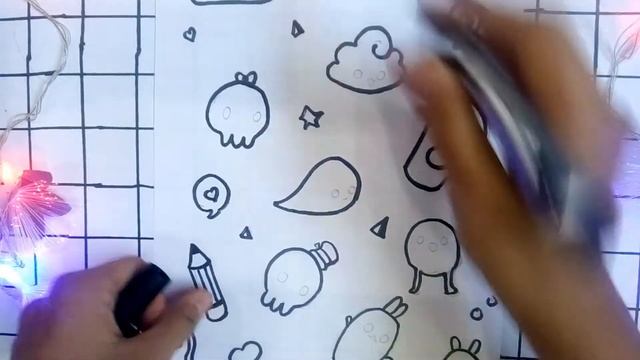 как рисовать кавайные красивые рисунки смотреть онлайн