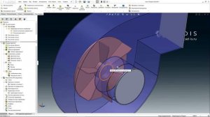 FloEFD (Flow Simulation) Пример расчета на модели вентилятора