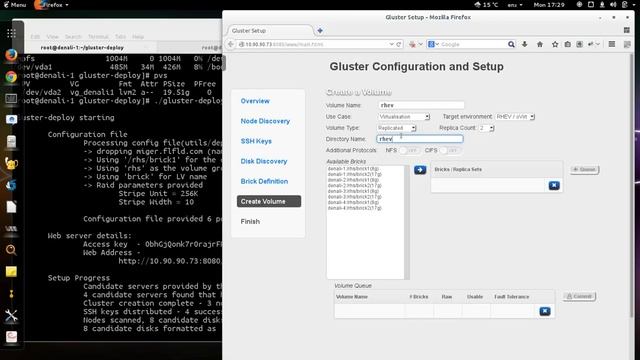 Using gluster-deploy to configure a Red Hat Storage Cluster смотреть онлайн