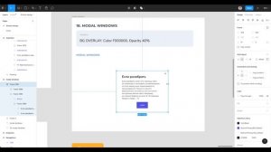 8. Адаптивное модальное окно в Figma (Фигма). Разработка StyleGuide/UI-Kit для веб-дизайна.
