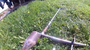 Посадка картофеля под маркер