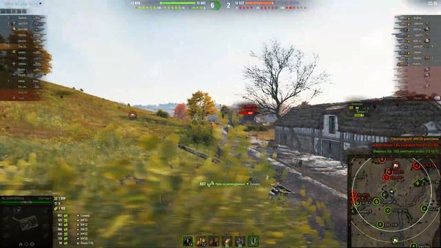 6734 суммарный урон ● Бой на танке Char Futur 4 карта Редшир ● World of Tanks смотреть онлайн