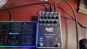 Железный стрим. Гитарный преамп RECTA Victor Custom