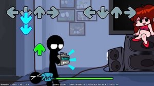 StickMan vs Friday Night Funkin (СТИКМЕН ПРОТИВ ФНФ) полное прохождение.