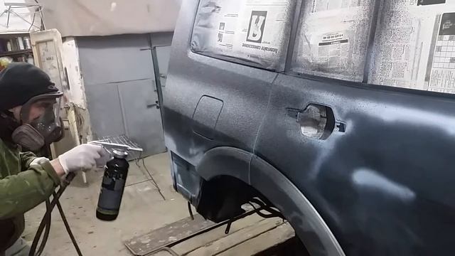 pajero wagon 3 покраска в raptor u-pol(2) смотреть онлайн