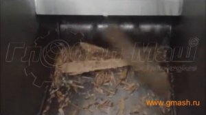Дробилка шредерного типа  WT для измельчения пластика, древесины, стекла, бумаги