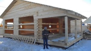 Отзыв о строительстве дома из профилированного бруса