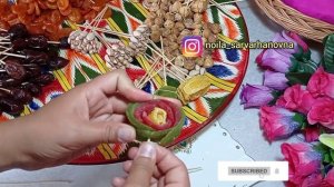 Роза ? из трёх цветов цукаты ананаса своими руками.3хил рангли ананас цукатысидан атиргул ясаш.