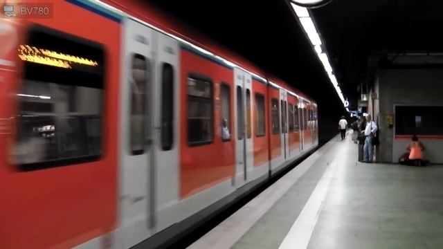 Frankfurt a.M. Flughafen Regionalbahnhof mit S-Bahn Rhein-Main (ET 420, 430), vlexx, SÜWEX смотреть онлайн