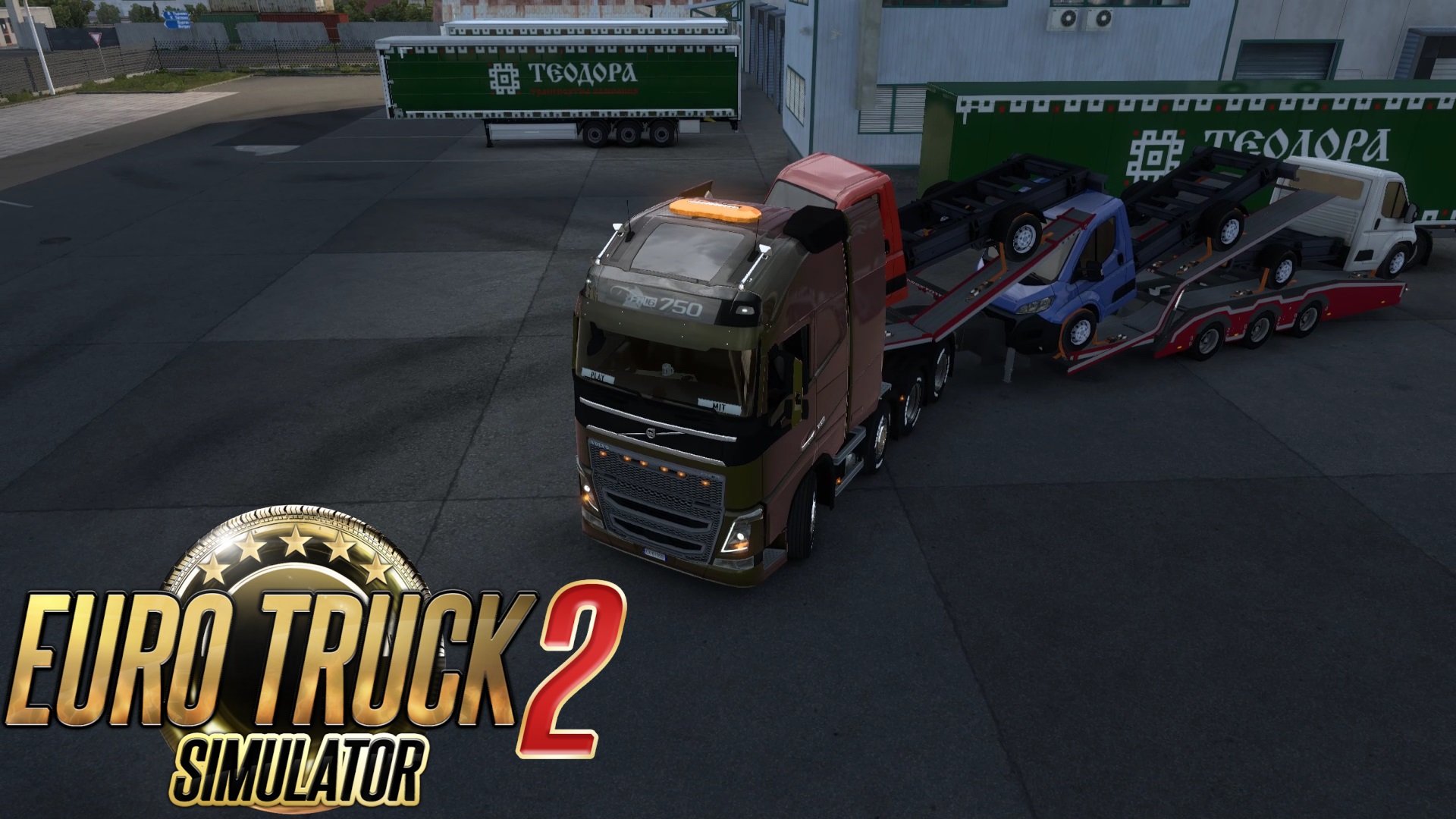 Перевозки грузовиков | Euro Truck Sim 2 | Logitech G29