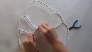 Кокошник. 1 часть. Каркас из проволоки / DIY