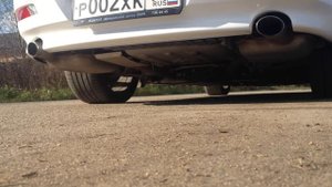 BMW 650i e63 stock exhuast