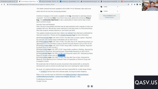 Тестировщики заработали $20.000 за один найденный баг в Google Chrome.