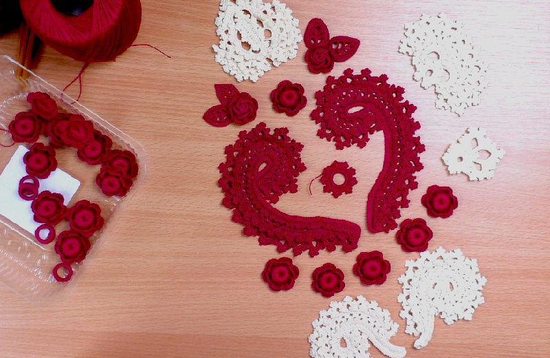 Над чем тружусь?/Муки творчества/Вязание крючком ирландское кружево смотреть онлайн