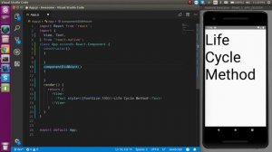 React-Native Hindi tutorial # Life cycle Method