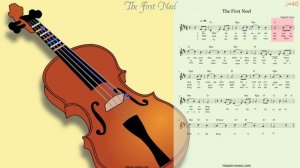 The First Noel -  Learn  to Play Violin - from Slow to Fast - Tempo Jumps in the Description