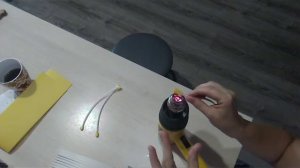 МК изготовление тычинок из изолона
