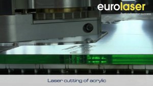 Обработка акрила, пены и ПВС - Processing of acrylic, foam and PVC - eurolaser 