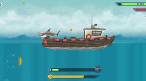 получил АКУЛУ-МОЛОТ в хангри шарк эволюшин