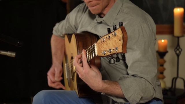 Matt Thomas with Gerber Guitars RL15.5 Walnut and Swiss spruce. смотреть онлайн