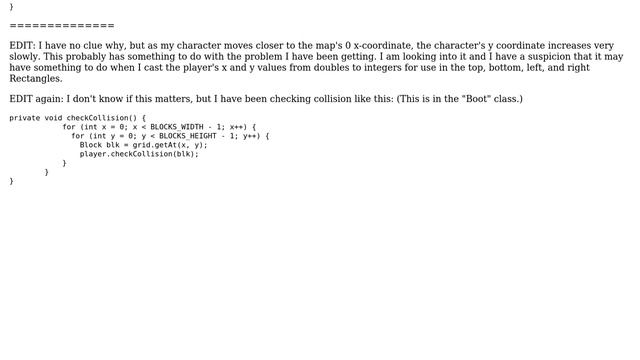 2D Collision issues in Java game смотреть онлайн
