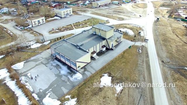 Малая Салаирка с высоты птичьего полета (Гурьевск)