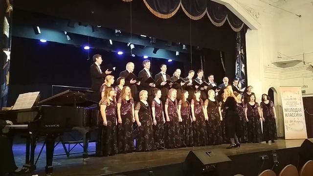 Камерный хор "Партес". А. Висков "Радуйся, Боже"