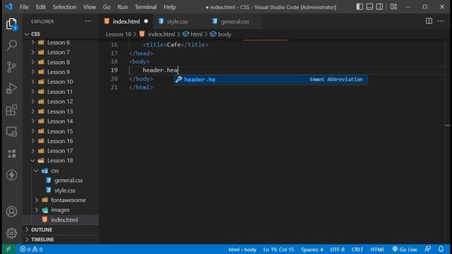 CSS3. Базовый полный курс. Урок 18 (1) - Финальный проект