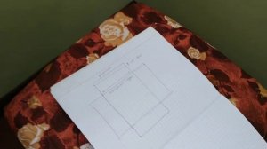 Чехол на стул ( табуретку) своими руками. Все просто!!!