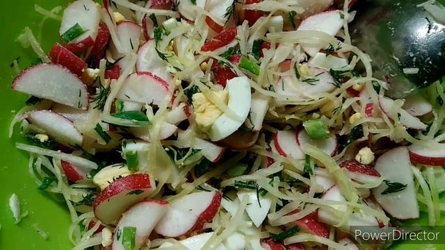 Салат из редиски смотреть онлайн