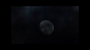 Meade etx 70 mond 1080p Luna  Mond Clouds spooky....