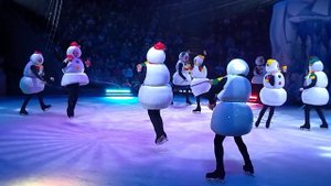 "СНЕГОВИКИ" АКРОБАТЫ НА СКАКАЛКАХ, ЦИРК НА ЛЬДУ "АЙСБЕРГ", НИЖЕГОРОДСКИЙ ЦИРК